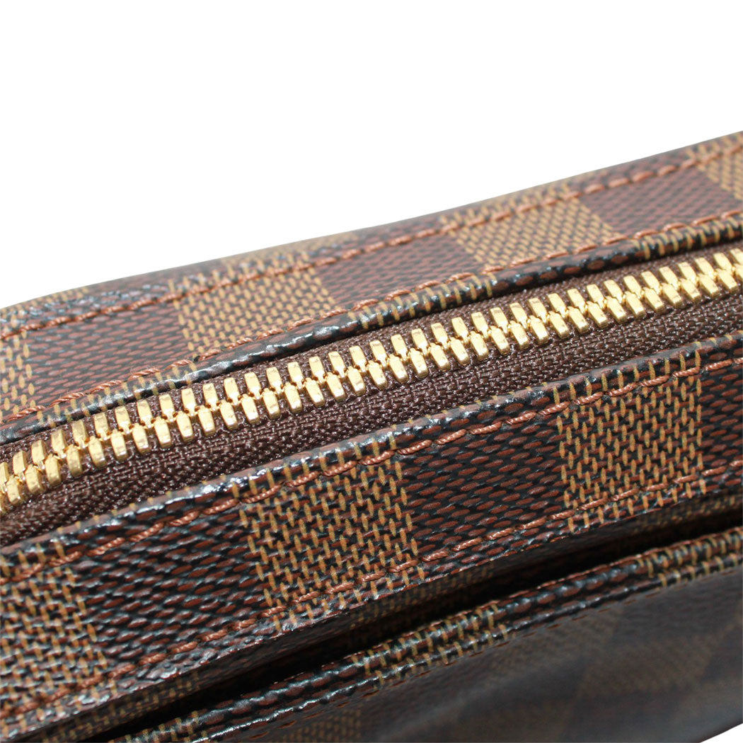 LOUIS VUITTON ルイ・ヴィトン ジェロニモス ボディ・ウエストバッグ ダミエ ダミエエベヌ N51994 ダミエキャンバス メンズ 【中古】