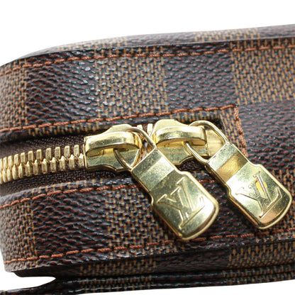 LOUIS VUITTON ルイ・ヴィトン ジェロニモス ボディ・ウエストバッグ ダミエ ダミエエベヌ N51994 ダミエキャンバス メンズ 【中古】