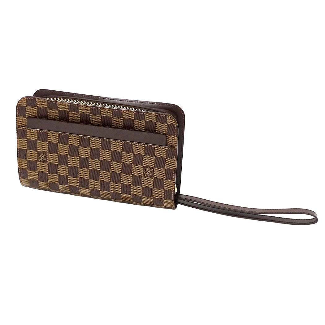 LOUIS VUITTON ルイ・ヴィトン サンルイ クラッチバッグ セカンドバッグ ダミエ N51993 メンズ 【中古】