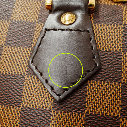 LOUIS VUITTON ルイ・ヴィトン アルマ ハンドバッグ ダミエ エベヌ ブラウン N51131 ダミエキャンバス レディース 【中古】