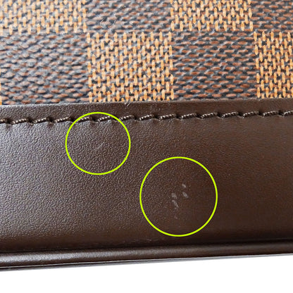 LOUIS VUITTON ルイ・ヴィトン アルマ ハンドバッグ ダミエ エベヌ ブラウン N51131 ダミエキャンバス レディース 【中古】