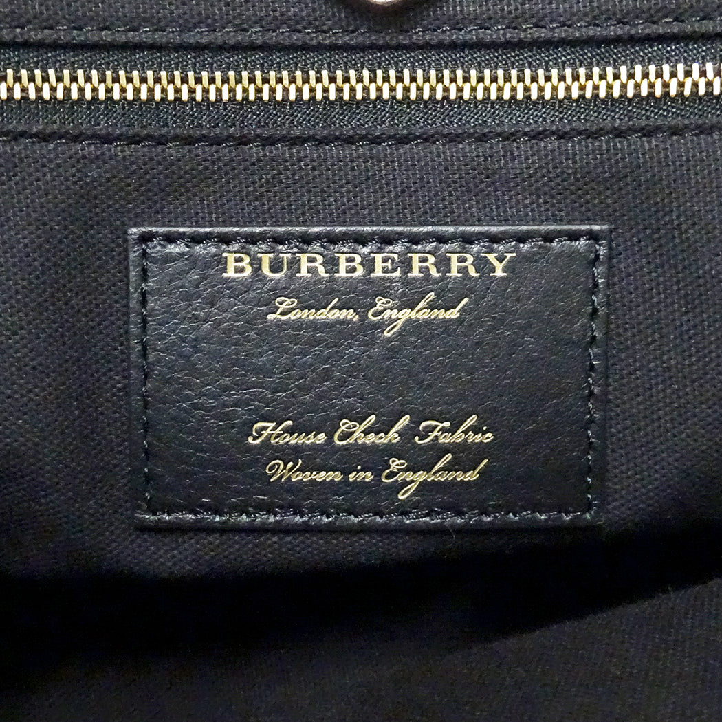 BURBERRY バーバリー 2wayバッグ ライトベージュ レザー レディース 【中古】