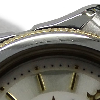 SEIKO セイコー クレドール シグノ 4J81-0A30 レディース 腕時計 クオーツ SS 18KTベゼル 磨き済み【中古】