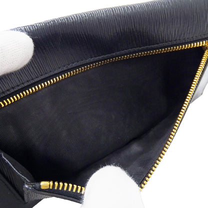 PRADA プラダ 長財布 ブラック 1MF175 レディース メンズ 【中古】