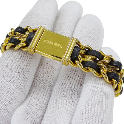 CHANEL シャネル プルミエール H0001 レディース 腕時計 クオーツ QZ GP レザー Sサイズ【中古】