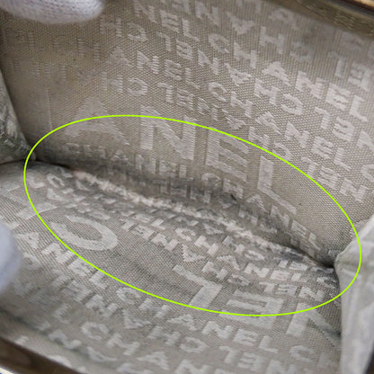 CHANEL シャネル 二つ折り財布 カンボン ゴールド系 シルバー金具 レザー レディース 【中古】
