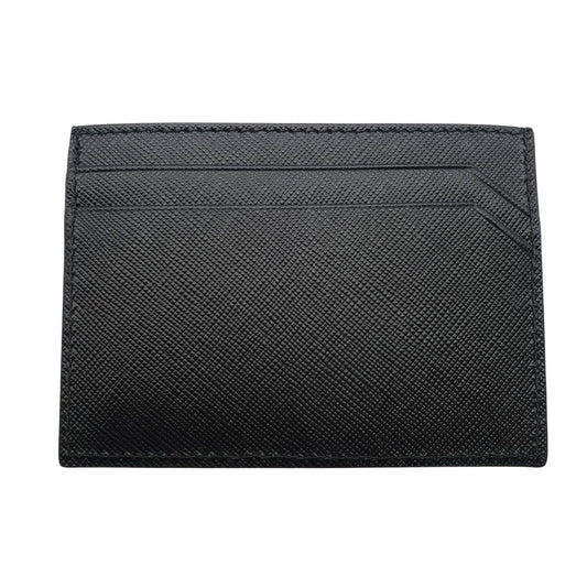 PRADA プラダ カードケース ブラック メンズ 【中古】
