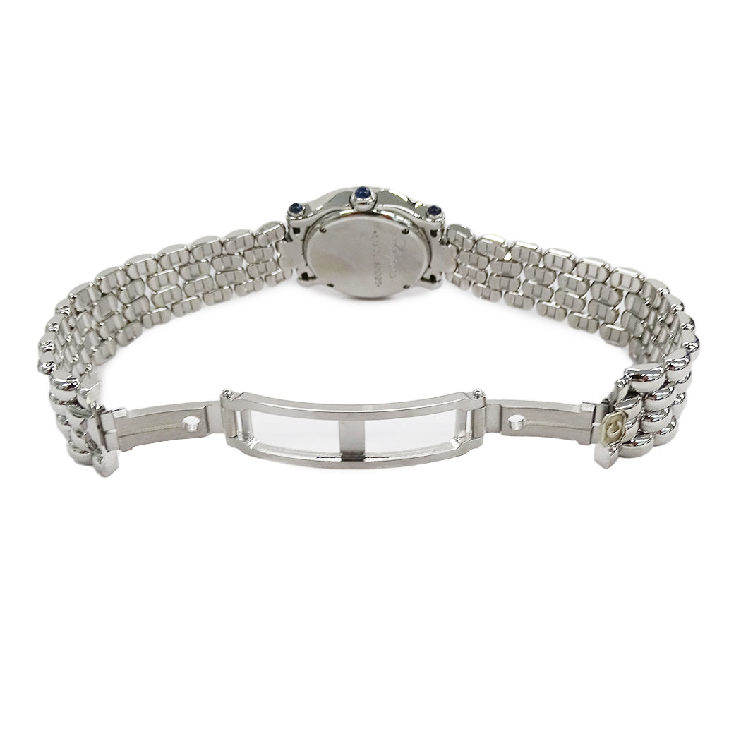 Chopard ショパール ハッピースポーツ 27/8250-23 レディース 腕時計 クオーツ QZ ステンレス ダイヤモンド 磨き済み【中古】