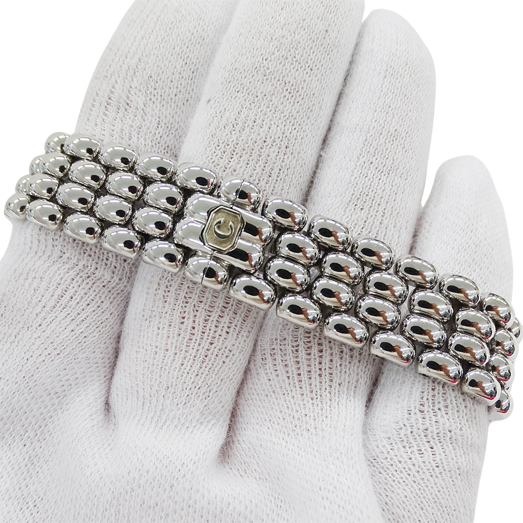 Chopard ショパール ハッピースポーツ 27/8250-23 レディース 腕時計 クオーツ QZ ステンレス ダイヤモンド 磨き済み【中古】