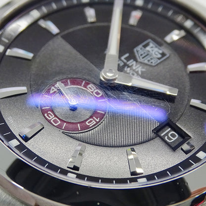 TAG Heuer タグホイヤー リンク タイガーウッズ WJ2110 BA0570 メンズ 腕時計 タイガーウッズ 8000本限定 自動巻き ステンレス 磨き済み【中古】