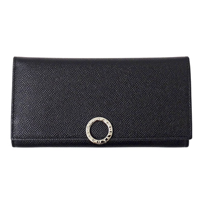 BVLGARI ブルガリ 長財布 ブルガリブルガリ ブラック 30412 レザー メンズ 【中古】