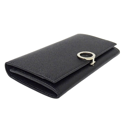 BVLGARI ブルガリ 長財布 ブルガリブルガリ ブラック 30412 レザー メンズ 【中古】