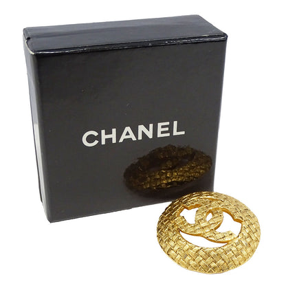 CHANEL シャネル ブローチ ゴールド レディース 【中古】