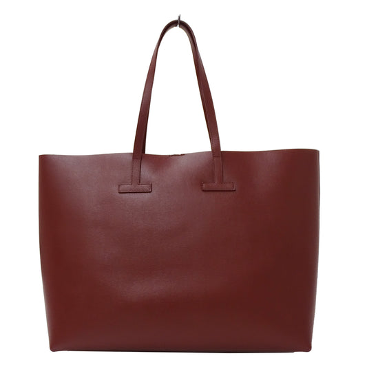 TOM FORD トムフォード トートバッグ ボルドー ワインレッド レザー レディース 【中古】