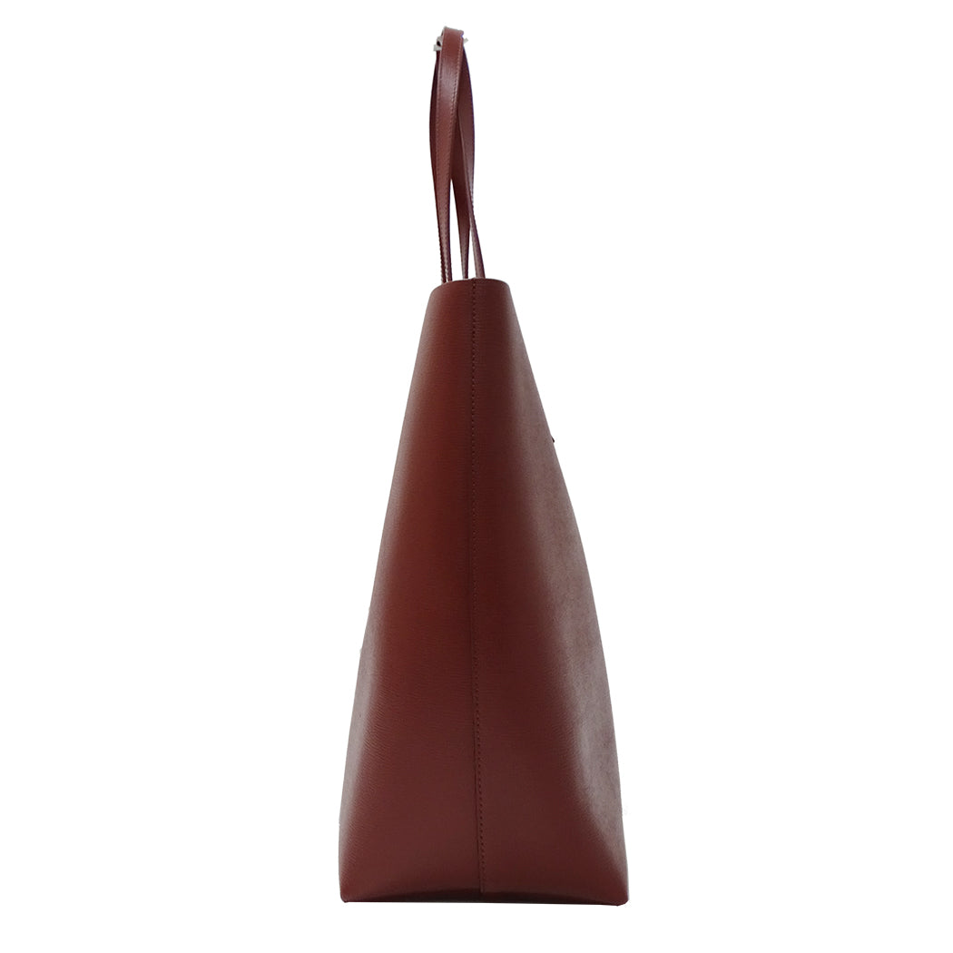 TOM FORD トムフォード トートバッグ ボルドー ワインレッド レザー レディース 【中古】