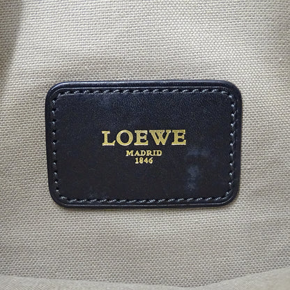 LOEWE ロエベ ショルダーバッグ グレー ブラック PVC レディース 【中古】