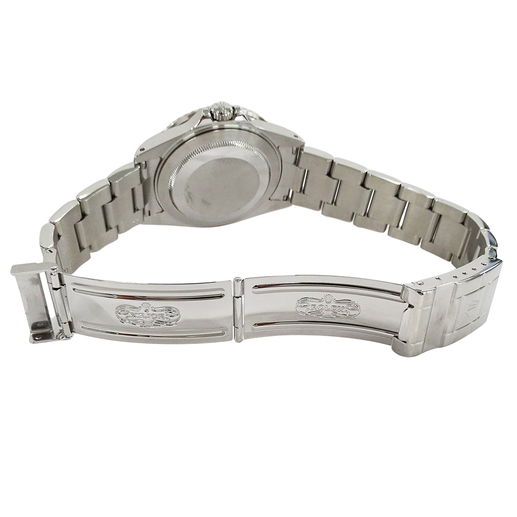 ROLEX ロレックス GMTマスターII 16710 Y番 メンズ 腕時計 自動巻き AT ステンレス 赤黒 磨き済み【中古】