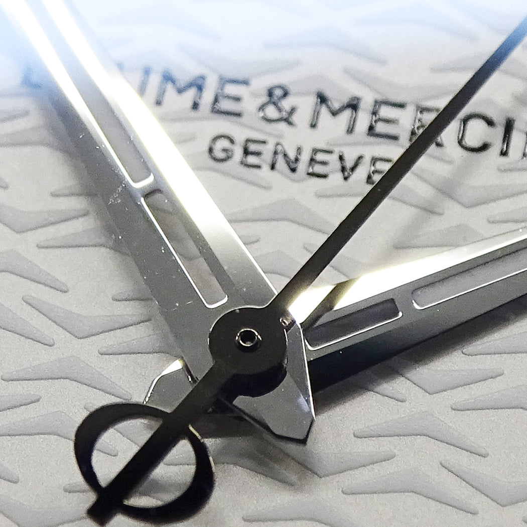BAUME＆MERCIER ボーム＆メルシエ リビエラ M0A10829 メンズ 腕時計 デイト 自動巻き SS【中古】