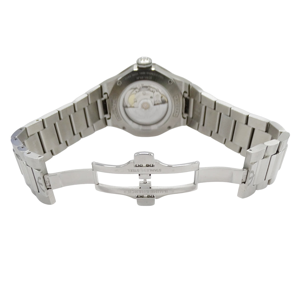 BAUME＆MERCIER ボーム＆メルシエ リビエラ M0A10829 メンズ 腕時計 デイト 自動巻き SS【中古】
