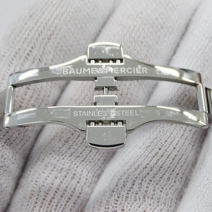BAUME＆MERCIER ボーム＆メルシエ リビエラ M0A10829 メンズ 腕時計 デイト 自動巻き SS【中古】