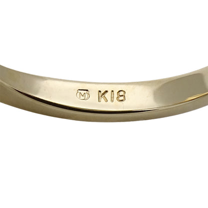 MIKIMOTO ミキモト リング 指輪 K18 パール ダイヤモンド ゴールド 約10号 レディース 磨き済み【中古】