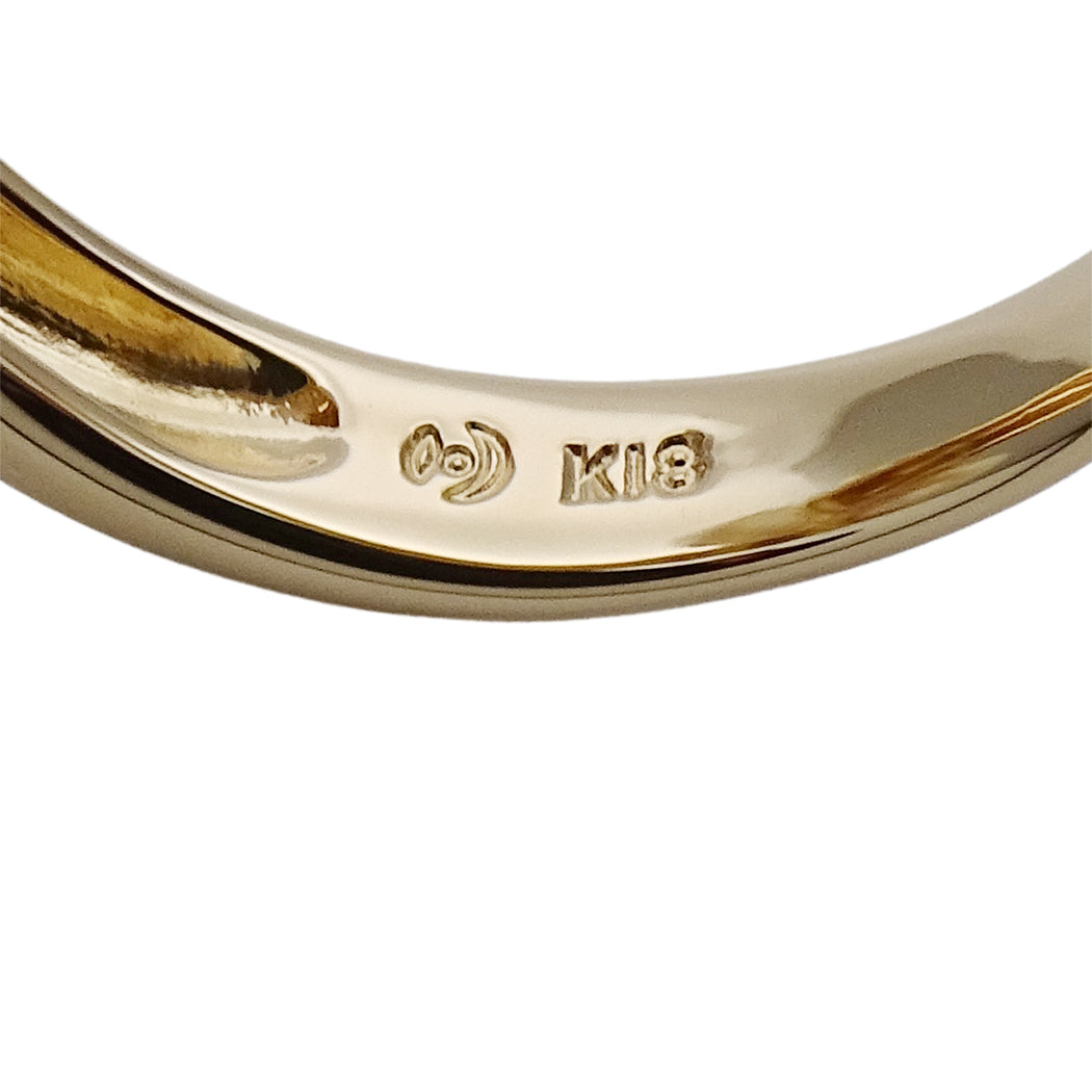 TASAKI タサキ リング 指輪 K18 パール 約11.5号 レディース 磨き済み【中古】