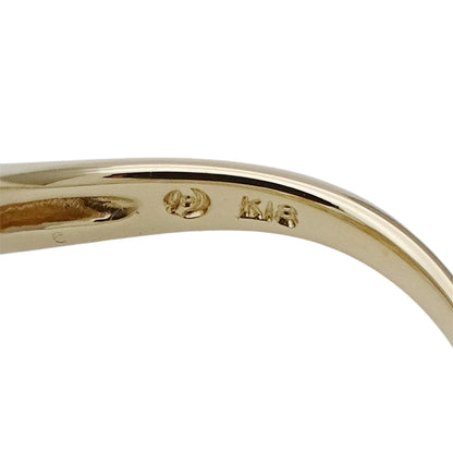 TASAKI タサキ リング 指輪 K18 パール ダイヤモンド D0.04 約8号 レディース 磨き済み【中古】