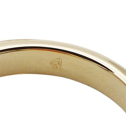 BVLGARI ブルガリ ブルガリブルガリ フリップ リング 指輪 750YG オニキス サンゴ 約8号 レディース 磨き済み【中古】