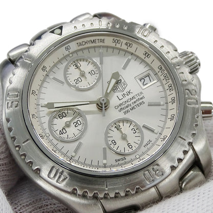 TAG Heuer タグホイヤー リンク CT5113 BA0550 メンズ 腕時計 クロノグラフ 自動巻き SS 磨き済み【中古】