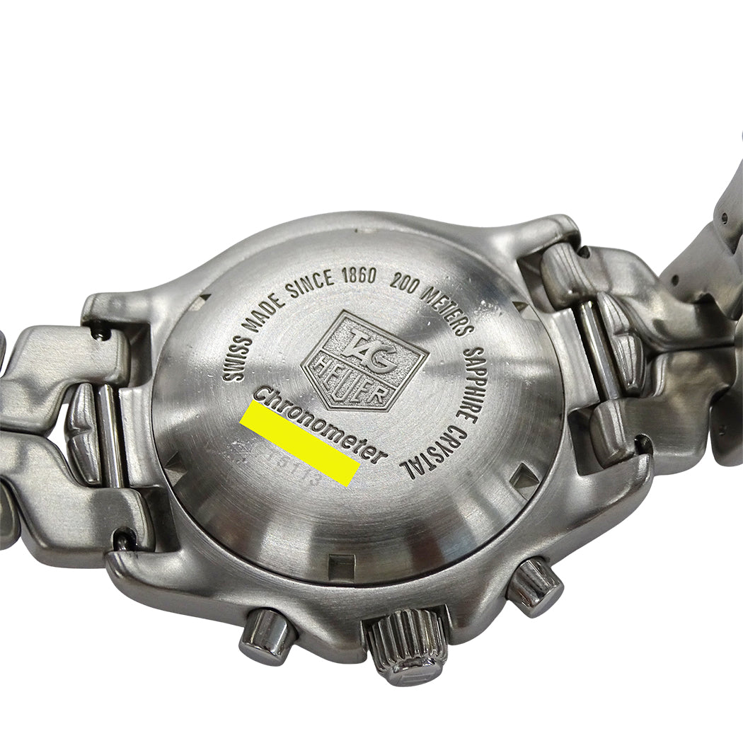 TAG Heuer タグホイヤー リンク CT5113 BA0550 メンズ 腕時計 クロノグラフ 自動巻き SS 磨き済み【中古】