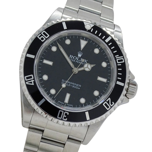 ROLEX ロレックス サブマリーナ ノンデイト 14060 F番 メンズ 腕時計 自動巻き AT ステンレス 磨き済み【中古】