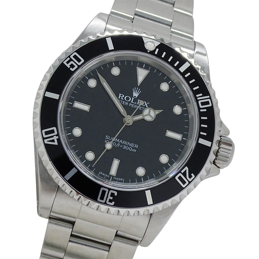 ROLEX ロレックス サブマリーナ ノンデイト 14060 F番 メンズ 腕時計 自動巻き AT ステンレス 磨き済み【中古】
