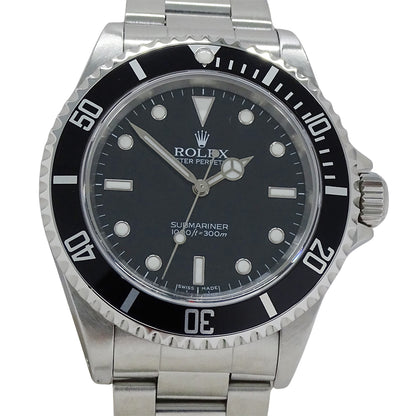 ROLEX ロレックス サブマリーナ ノンデイト 14060 F番 メンズ 腕時計 自動巻き AT ステンレス 磨き済み【中古】