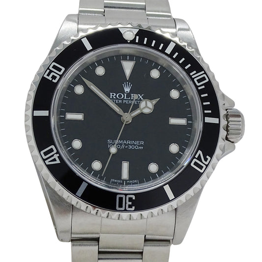 ROLEX ロレックス サブマリーナ ノンデイト 14060 F番 メンズ 腕時計 自動巻き AT ステンレス 磨き済み【中古】