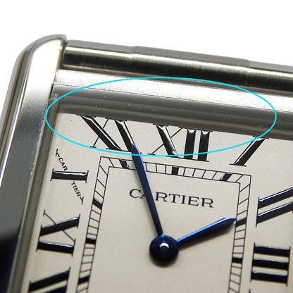 Cartier カルティエ タンクソロ SM W5200013 レディース 腕時計 クオーツ QZ ステンレス 磨き済み【中古】