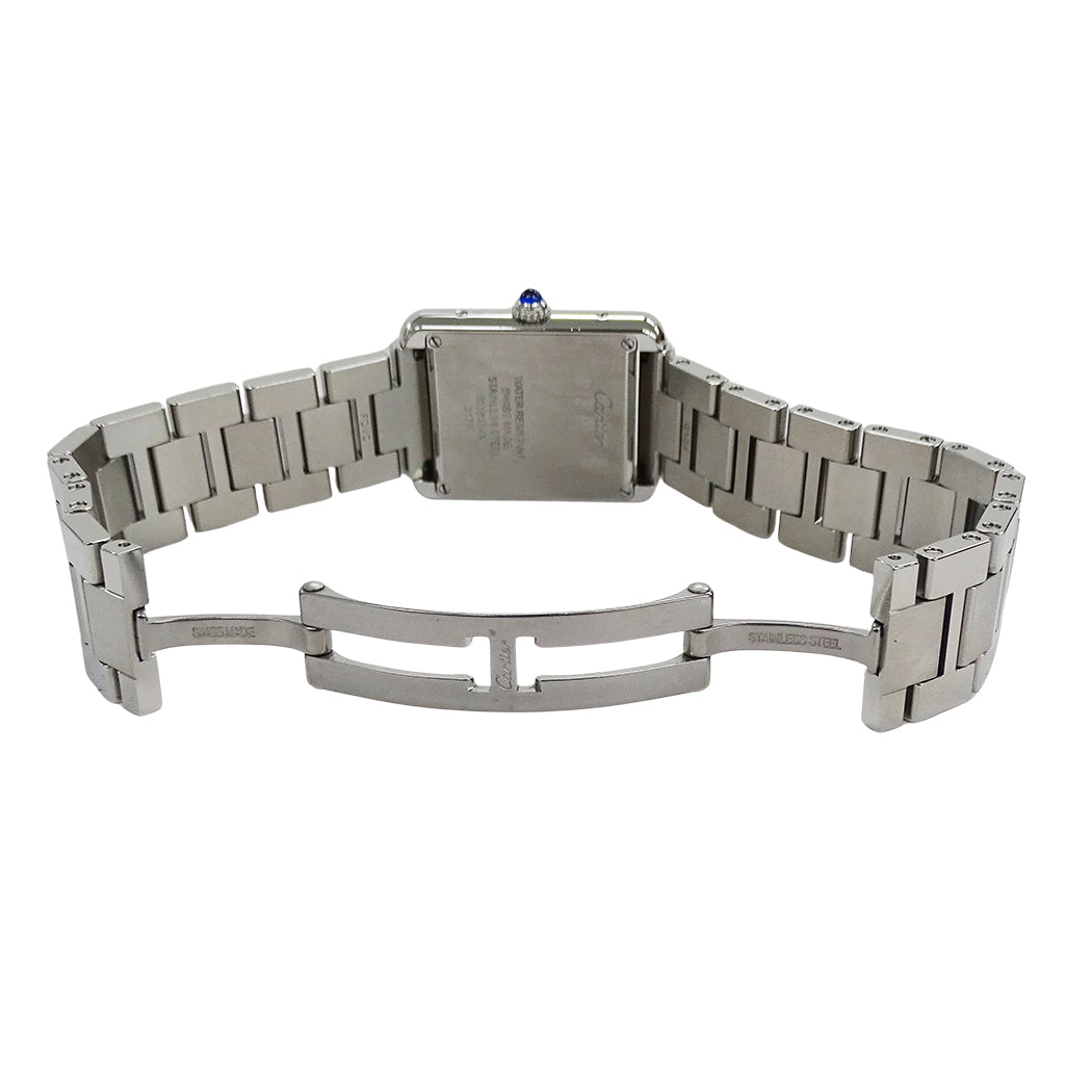 Cartier カルティエ タンクソロ SM W5200013 レディース 腕時計 クオーツ QZ ステンレス 磨き済み【中古】