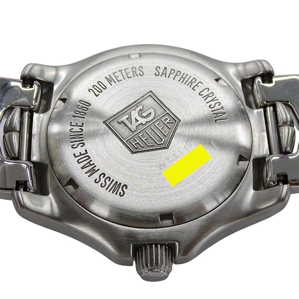 TAG Heuer タグホイヤー リンク WT111R BA0551 メンズ 腕時計 11Pダイヤモンド デイト クオーツ SS 磨き済み【中古】