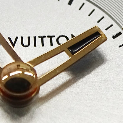 LOUIS VUITTON ルイ・ヴィトン タンブール ムーンデュアルタイム QA104 レディース 腕時計 クオーツ SS 磨き済み【中古】