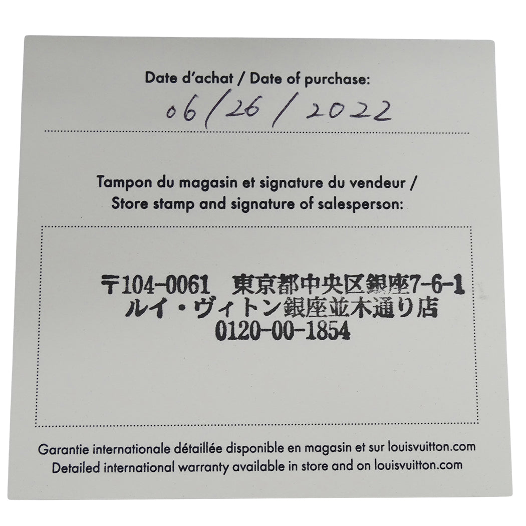 LOUIS VUITTON ルイ・ヴィトン タンブール ムーンデュアルタイム QA104 レディース 腕時計 クオーツ SS 磨き済み【中古】