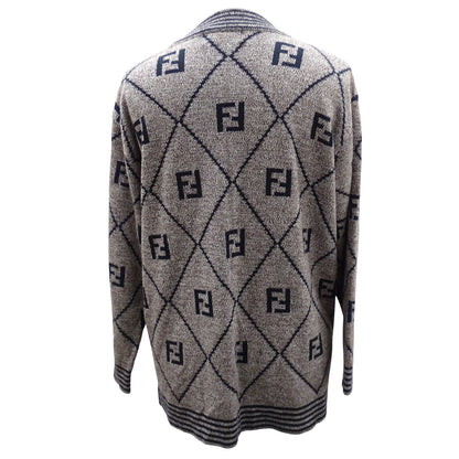 FENDI フェンディ セーター トップス ブラウン アクリル レディース メンズ 【中古】