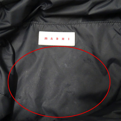 MARNI マルニ トートバッグ ブラック ナイロン メンズ レディース 【中古】