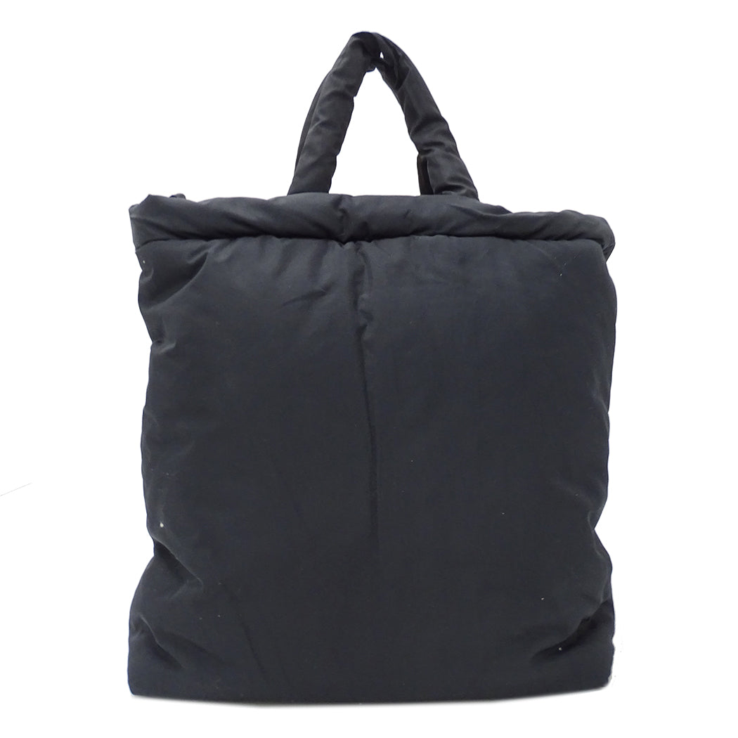 MARNI マルニ トートバッグ ブラック ナイロン メンズ レディース 【中古】