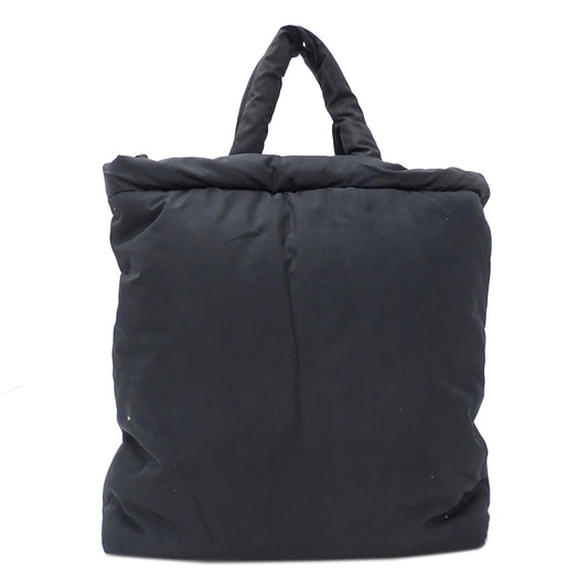 MARNI マルニ トートバッグ ブラック ナイロン メンズ レディース 【中古】