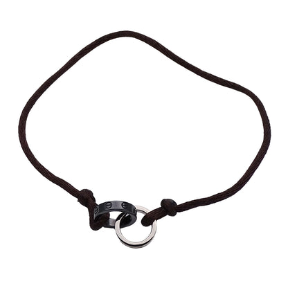 Cartier カルティエ ベビーラブ LOVE ブレスレット 750WG 4Pダイヤモンド セラミック レディース 【中古】