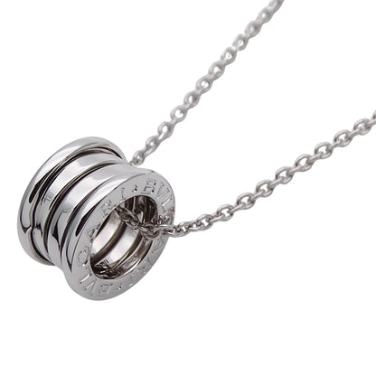 BVLGARI ブルガリ B-zero1 ビーゼロワン ネックレス 750WG レディース 磨き済み【中古】