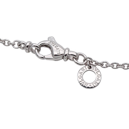 BVLGARI ブルガリ B-zero1 ビーゼロワン ネックレス 750WG レディース 磨き済み【中古】