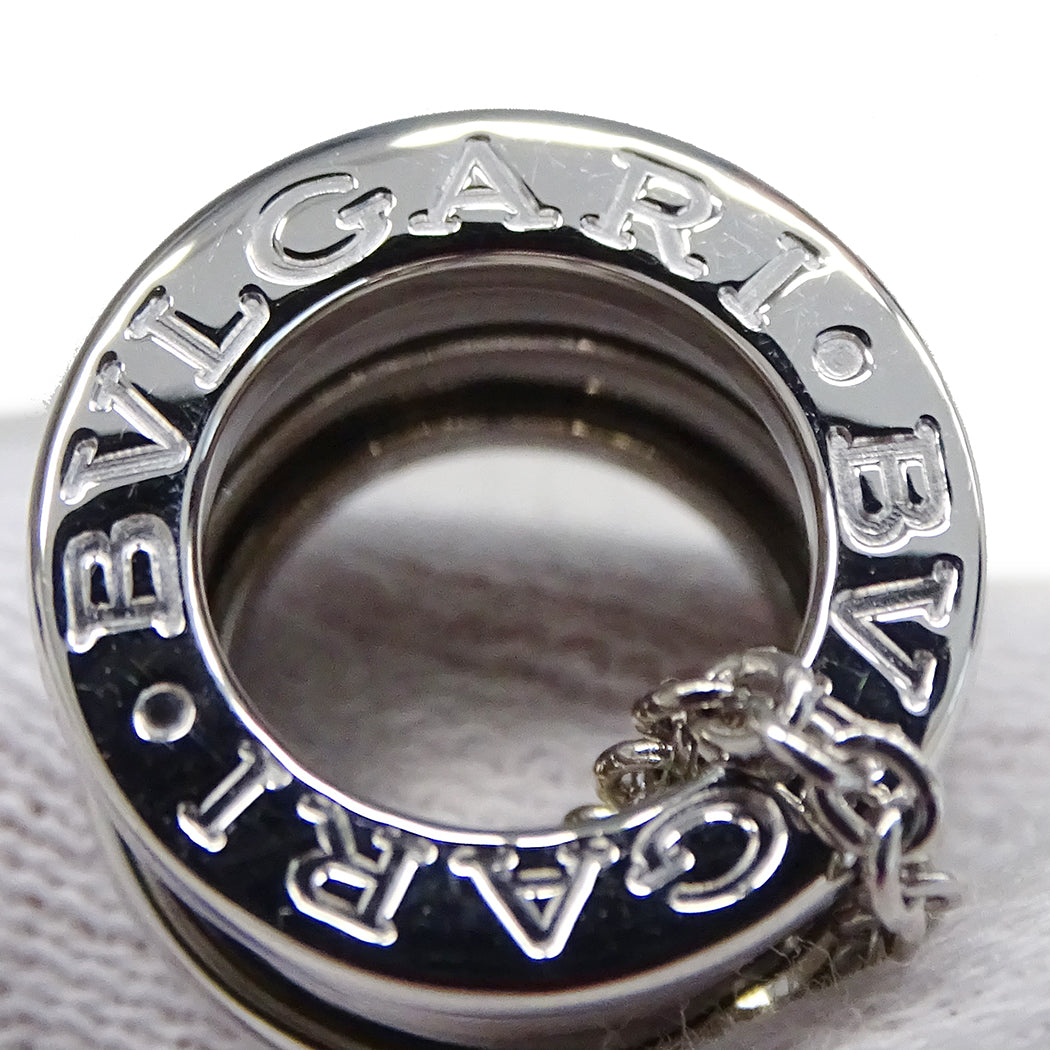 BVLGARI ブルガリ B-zero1 ビーゼロワン ネックレス 750WG レディース 磨き済み【中古】