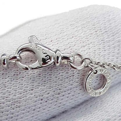 BVLGARI ブルガリ B-zero1 ビーゼロワン ネックレス 750WG レディース 磨き済み【中古】