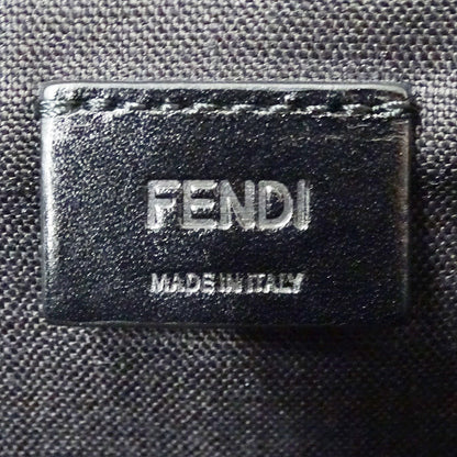 FENDI フェンディ クラッチ・セカンドバッグ チャコールグレー レザー レディース メンズ 【中古】