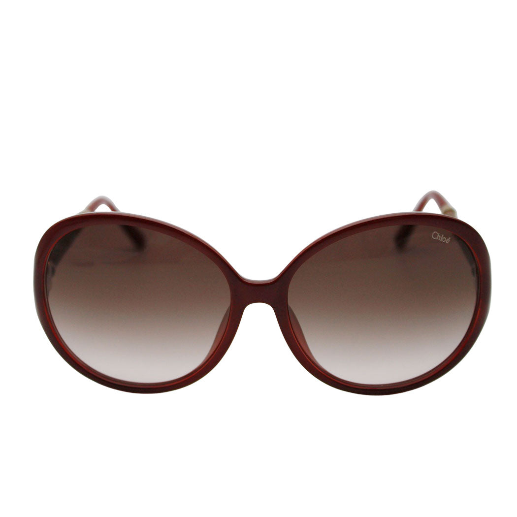 Chloe クロエ サングラス ブラウン CE639SL レディース 【中古】